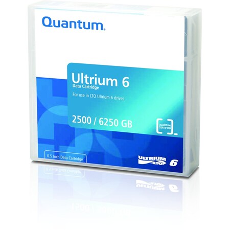 Quantum Quantum Data Cartridge, Lto Ultrium 6 Worm Media Cartridge Using Mp. MR-L6WQN-04
